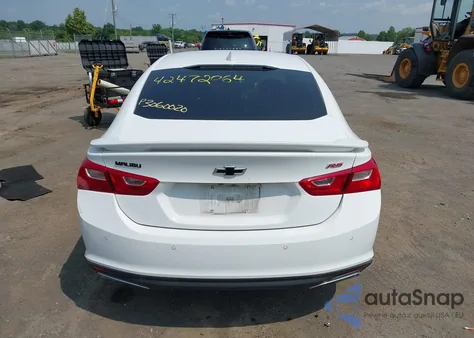2021 Chevrolet Malibu Fwd Rs z USA, uszkodzony, nr VIN 1G1ZG5ST1MF037996